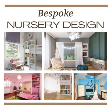 Bespoke Nursery Interior Design Package I Custom Layout, Colour Scheme, Moodboard & Shopping List